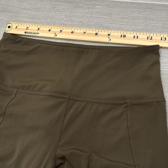 Free People Movement 7/8 Length Gemini Leggings in Army Green Women’s Size M - Picture 13 of 16